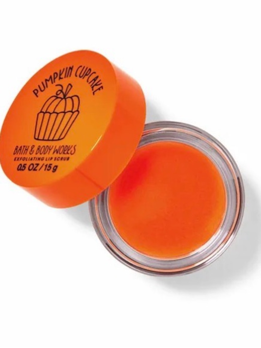 Bath & Body Works Pumpkin Cupcake Exfoliating Lip Scrub